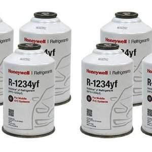 Honeywell R-1234yf Refrigerant – 8 Cans (8oz Each), Genuine