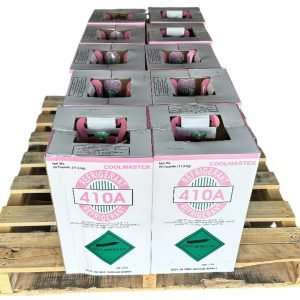 Pack of 10 × 25lb R-410A Refrigerant