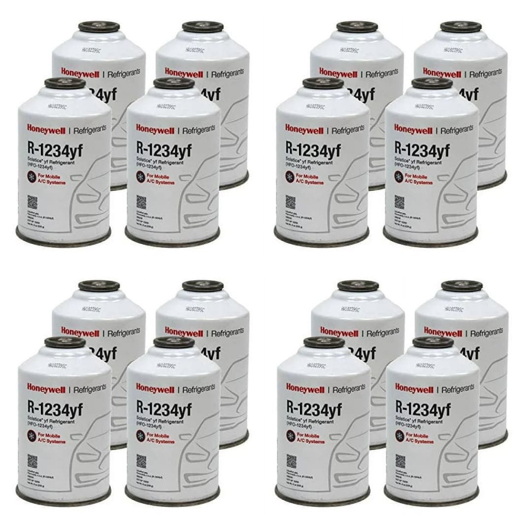 Honeywell_Genuine_R-1234yf_Refrigerant_16_x_8oz_Cans_4_Cases_for_Mobile-AC_Systems Honeywell R-1234yf Refrigerant – 16 Cans (8oz Each), Genuine