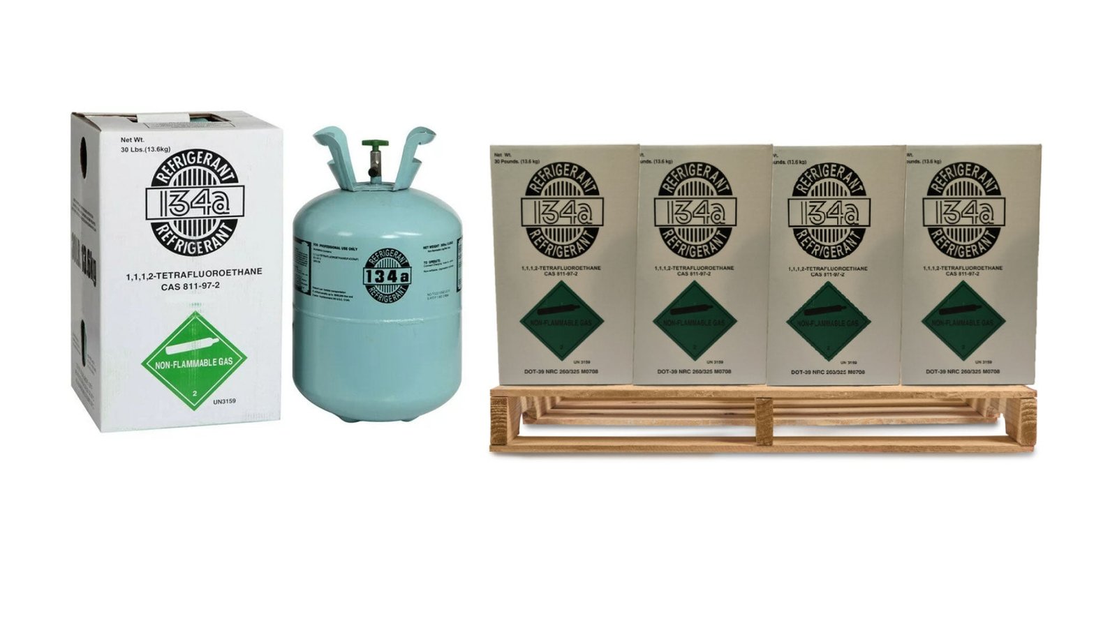 R-134a_Refrigerant_30_lb_Cylinders_10-Pack_EPA-Compliant_Bulk_Pallet_1 Bulk Pack – 10 × 30lb R-134a Automotive Refrigerant