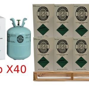 Full Pallet – 40 × 30lb R-134a Refrigerant, Automotive/HVAC