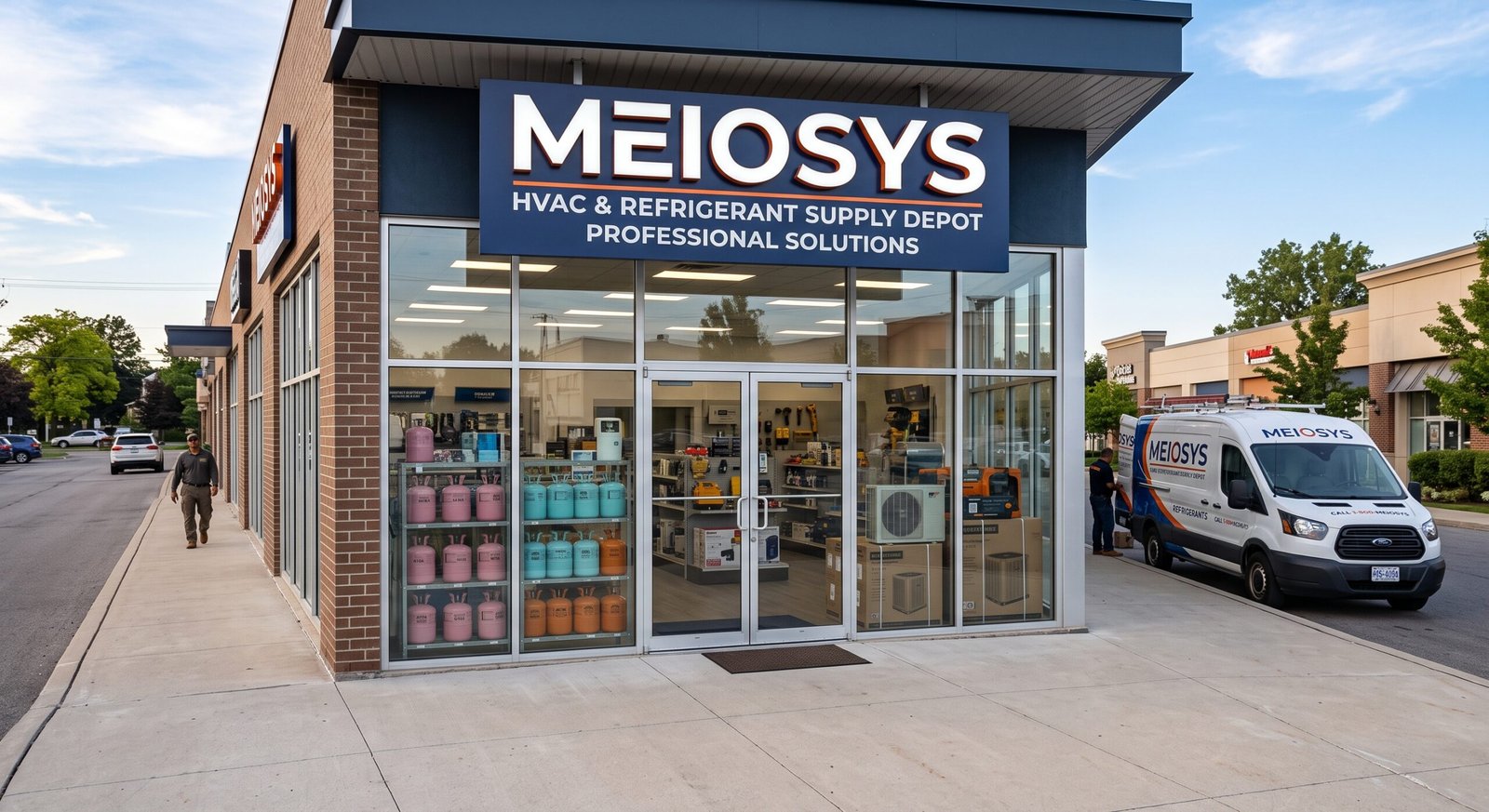 MEIOSYS HVAC and refrigerant supply